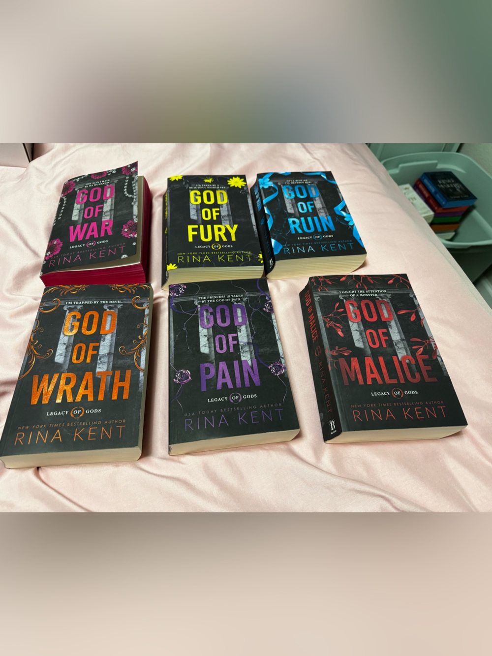 Rina Kent | Legacy of Gods Series | 6 Books